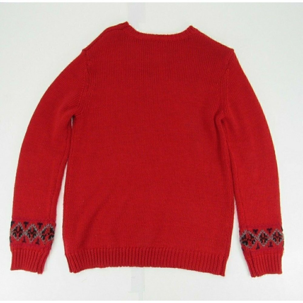 Peter Jensen Womens Wool Blend Xmas Christmas Reindeer Sweater M Deer Ugly Knit - Picture 5 of 7
